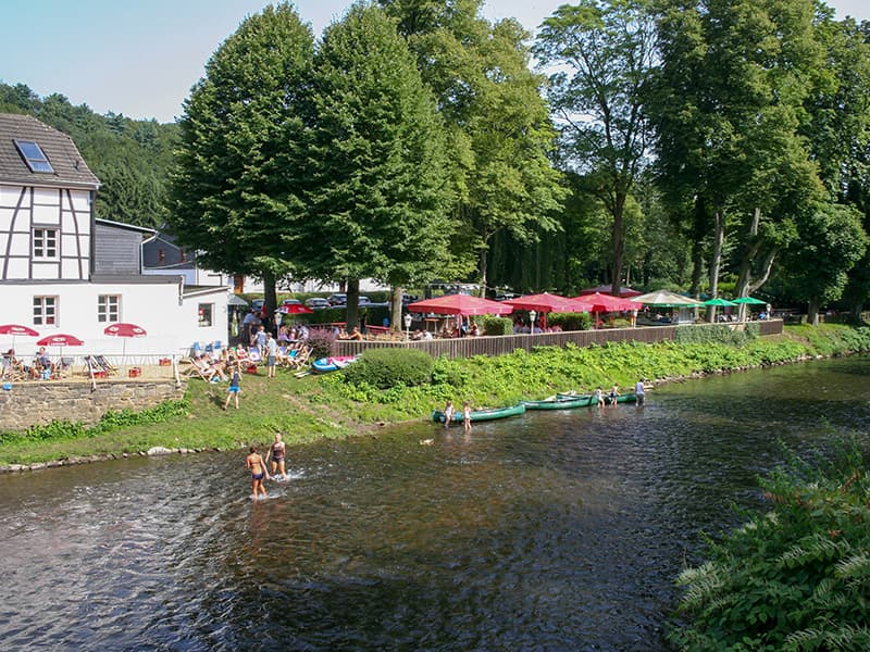 Strandcafe an der Wupper